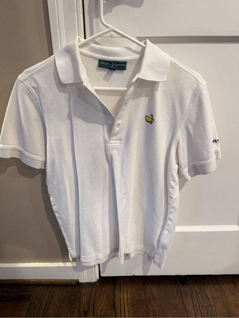 Masters White Polo Shirt